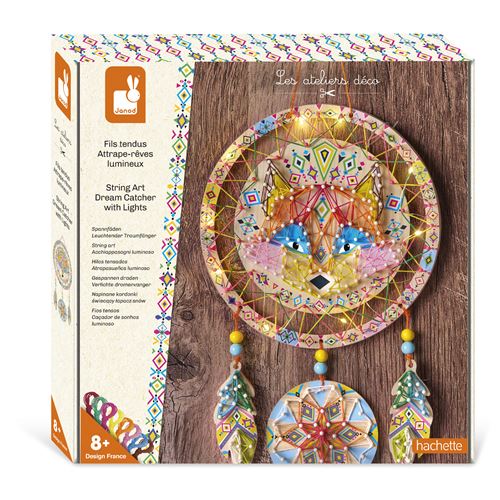 Jeu créatif Janod Fils tendus Attrape-rêves lumineux