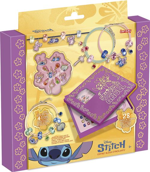 Jeu créatif Lansay Stitch Coffret bijoux étincelants