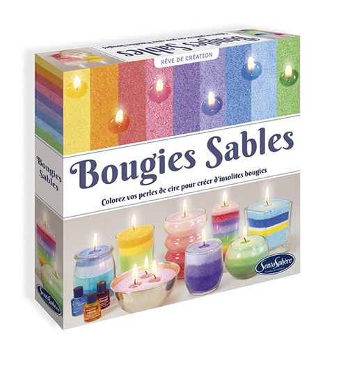 Jeu créatif SentoSphère Bougies Sables