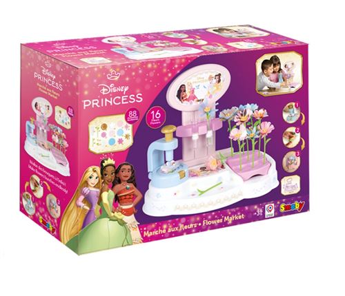 Jeu créatif Smoby Disney Princess Marché aux Fleurs
