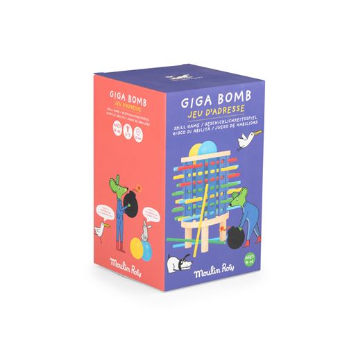 Jeu d'adresse Moulin Roty Giga Bomb les Loufoques