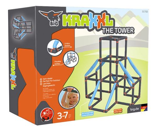 Jeu d'adresse extérieur Big Kraxxl La Tour Gris