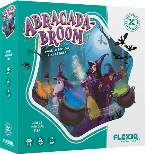 Jeu d'ambiance Asmodee Abracada-Broom