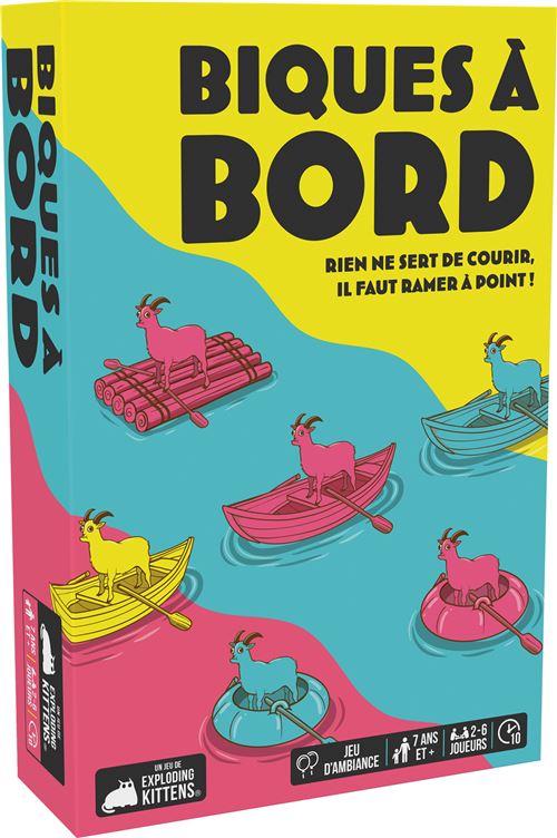 Jeu d'ambiance Asmodee Biques à bord