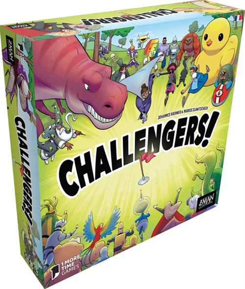 Jeu d'ambiance Asmodee Challengers