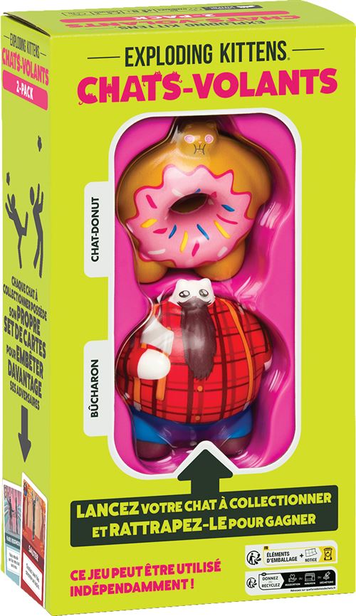 Jeu d'ambiance Asmodee Chats-volants 2-pack #1