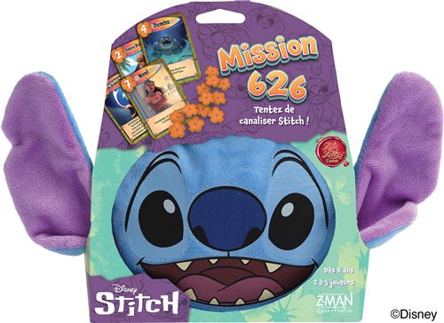 Jeu d'ambiance Asmodee Disney Stitch The Fix for 626 Un Jeu Love Letter