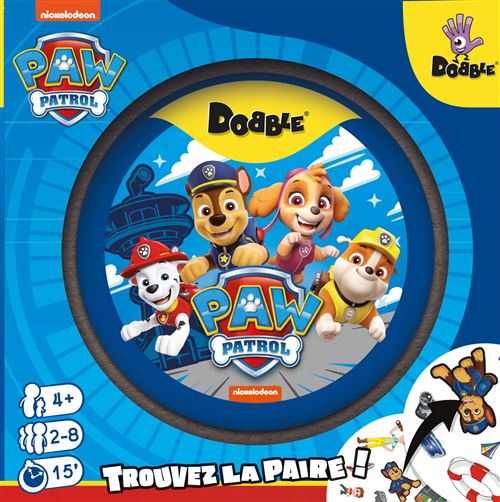 Jeu d'ambiance Asmodee Dobble Paw Patrol Pat'Patrouille