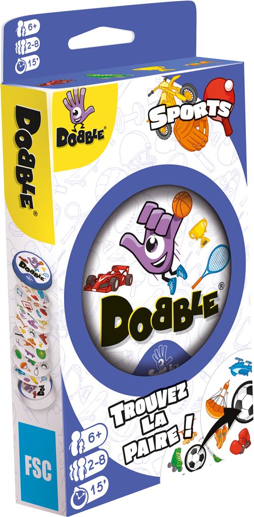 Jeu d'ambiance Asmodee Dobble Sports