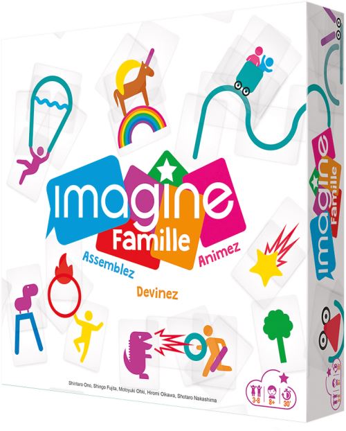 Jeu d'ambiance Asmodee Imagine Famille