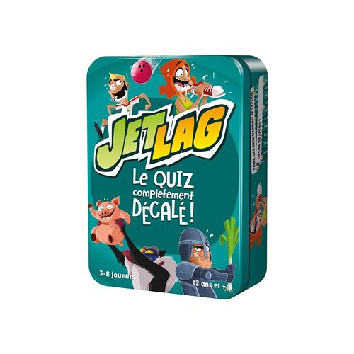Jeu d'ambiance Asmodee Jetlag