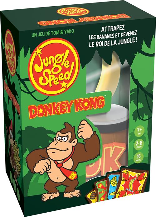 Jeu d'ambiance Asmodee Jungle Speed : Donkey Kong