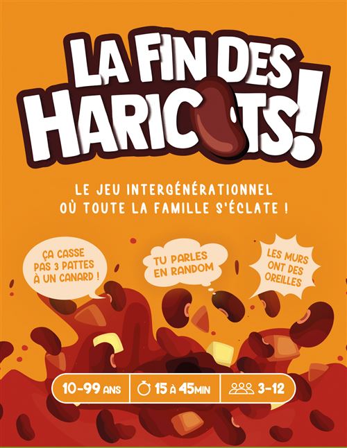 Jeu d'ambiance Asmodee La fin des haricots