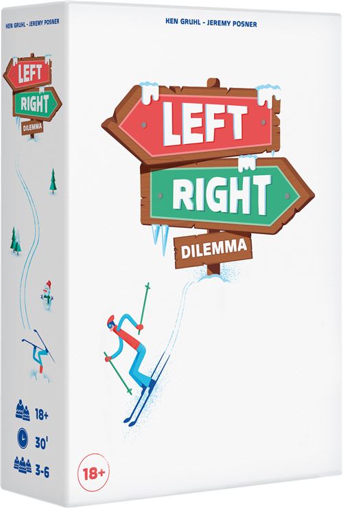 Jeu d'ambiance Asmodee Left Right Dilemma