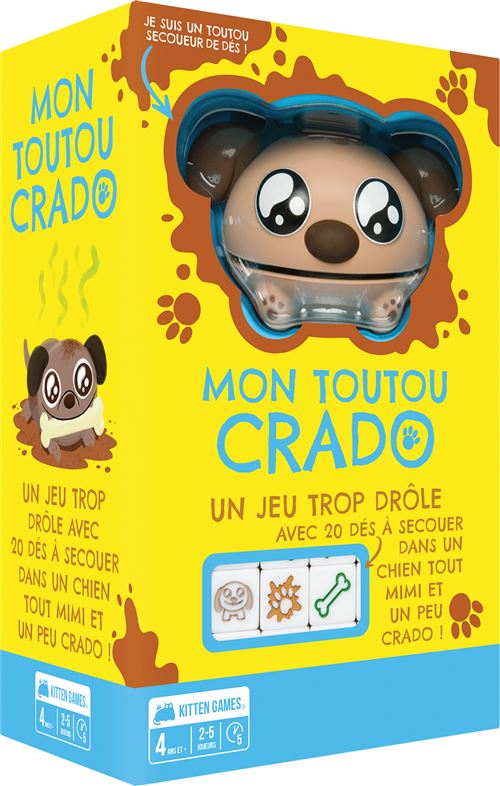 Jeu d'ambiance Asmodee Mon Toutou Crado
