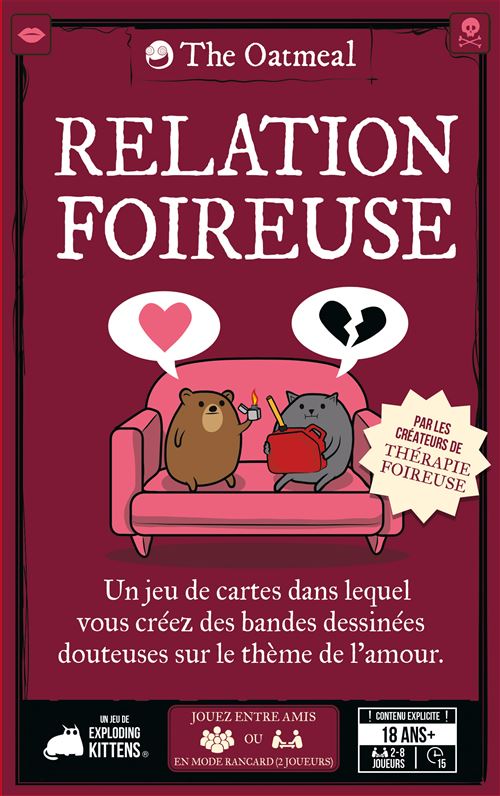 Jeu d'ambiance Asmodee Relation Foireuse
