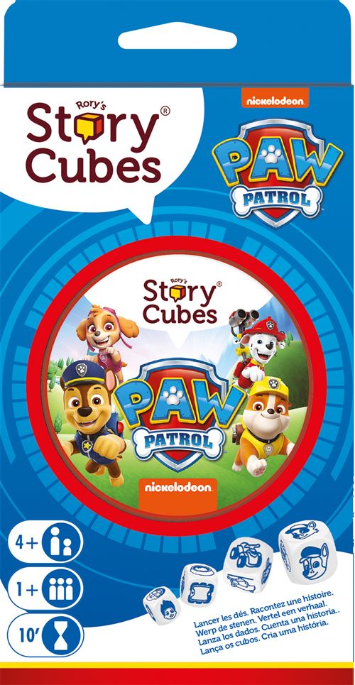 Jeu d'ambiance Asmodee Rory's Story Cubes Paw Patrol Pat'Patrouille