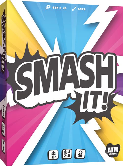 Jeu d'ambiance Asmodee Smash it !