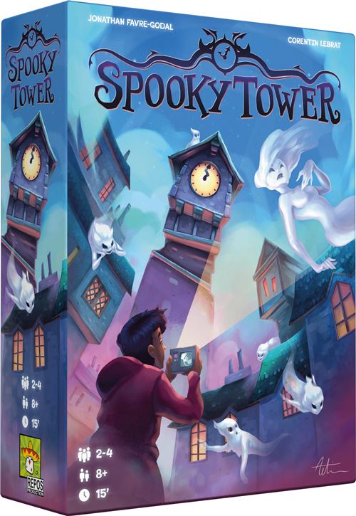 Jeu d'ambiance Asmodee Spooky Tower