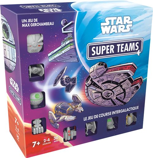 Jeu d'ambiance Asmodee Star Wars Super Teams Clutch Box