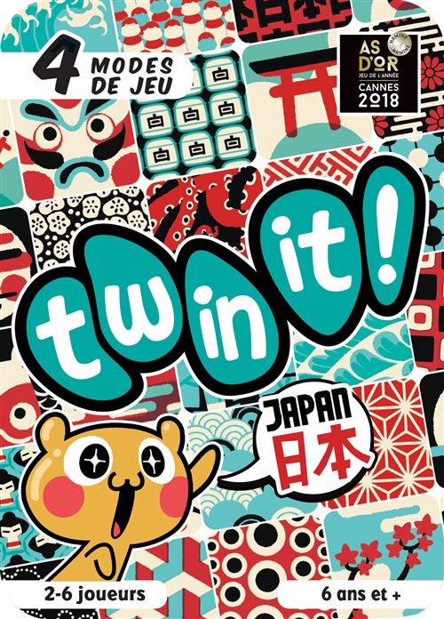 Jeu d'ambiance Asmodee Twin it Japan