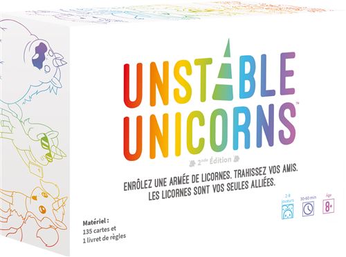 Jeu d'ambiance Asmodee Unstable Unicorns