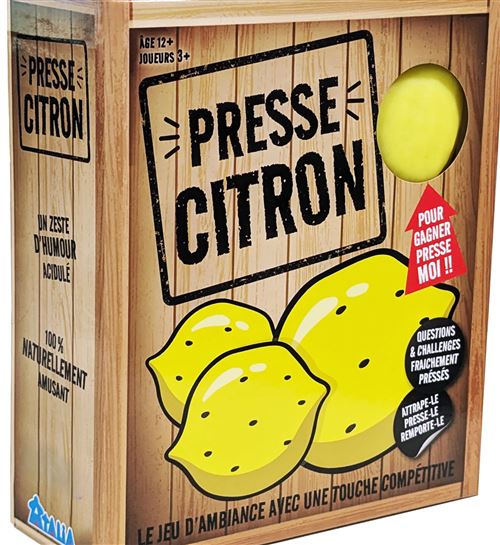 Jeu d'ambiance Atalia Jeux Presse Citron
