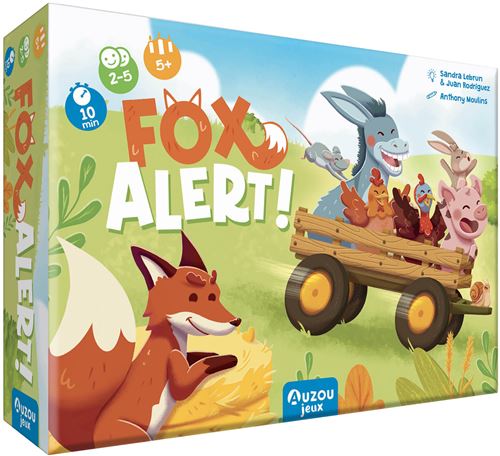 Jeu d'ambiance Auzou Fox alert !