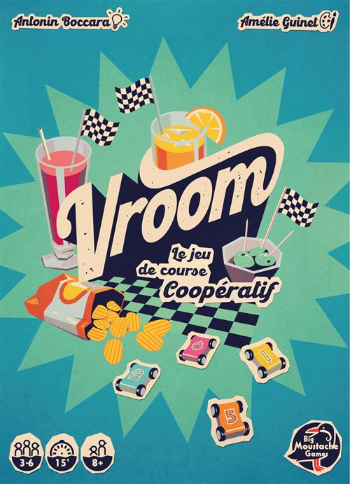 Jeu d'ambiance Big Moustache Vroom