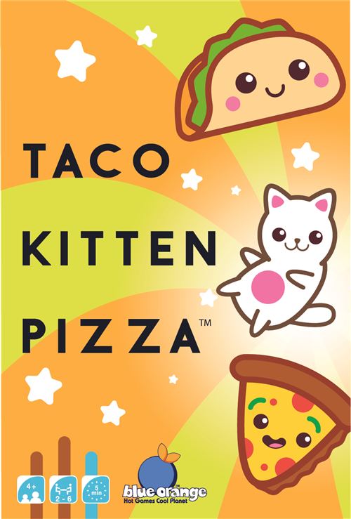Jeu d'ambiance Blue Orange Taco Chaton Pizza