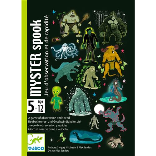 Jeu d'ambiance Djeco Myster spook