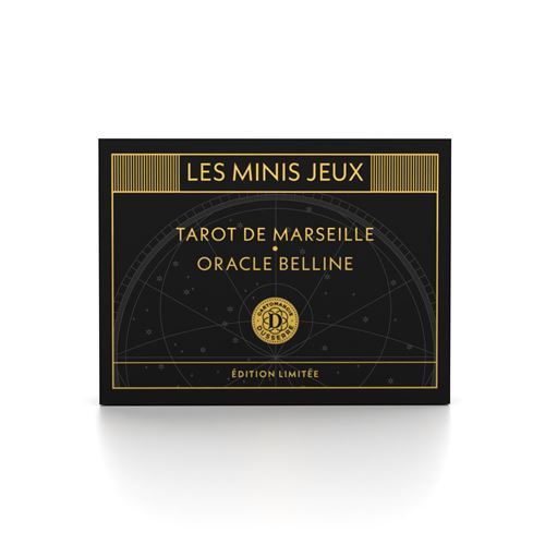 Jeu d'ambiance Dusserre Coffret minis jeux Tarrot de Marseille et Oracle Belline