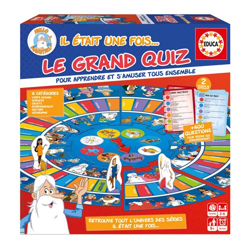 Jeu d'ambiance Educa Il était une fois… Le Grand Quizz