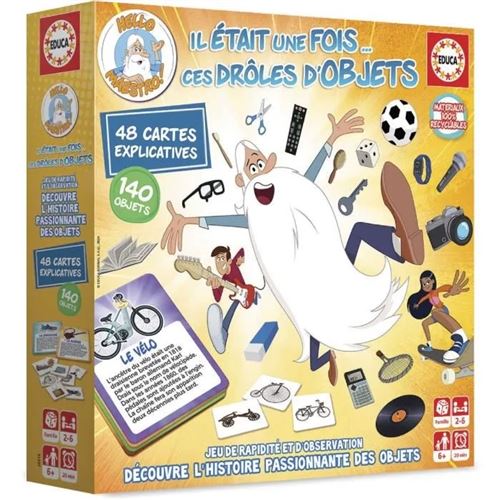 Jeu d'ambiance Educa Il était une fois…Quel drôle d'objets