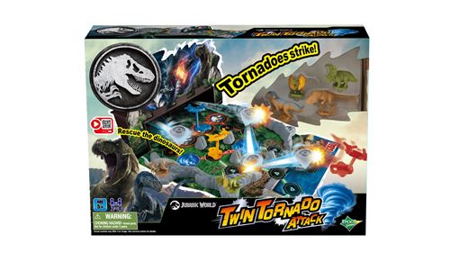 Jeu d'ambiance Epoch D'enfance Jurassic World Twin Tornado Attack