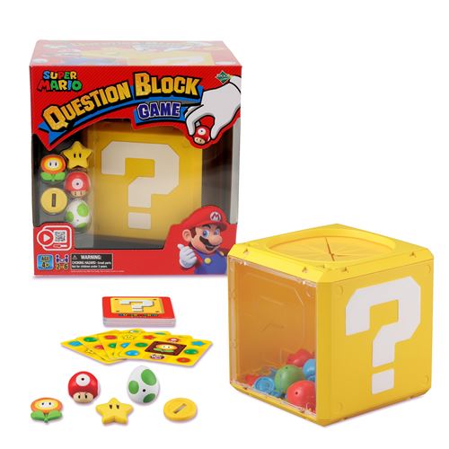 Jeu d'ambiance Epoch d'Enfance Super Mario Question Block Game