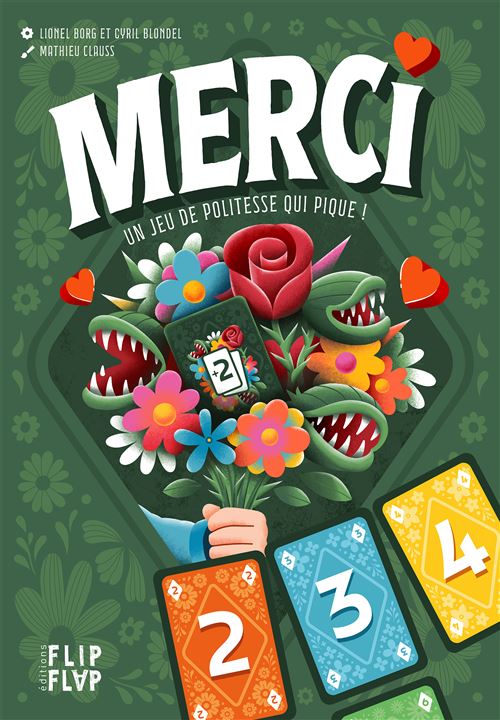 Jeu d'ambiance Flip flap Merci !
