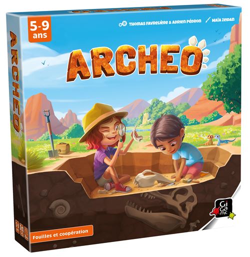 Jeu d'ambiance Gigamic Archeo