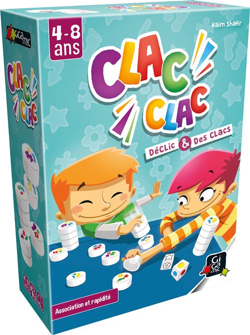 Jeu d'ambiance Gigamic Clac Clac