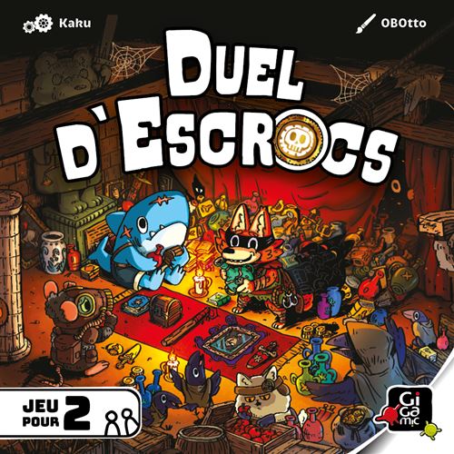 Jeu d'ambiance Gigamic Duel d'Escrocs