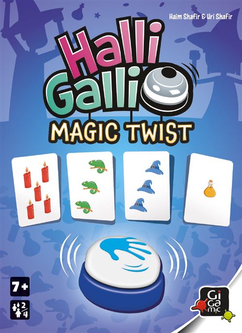Jeu d'ambiance Gigamic Halli Galli Magic Twist