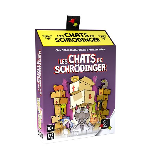 Jeu d'ambiance Gigamic Les Chats de Schrödinger