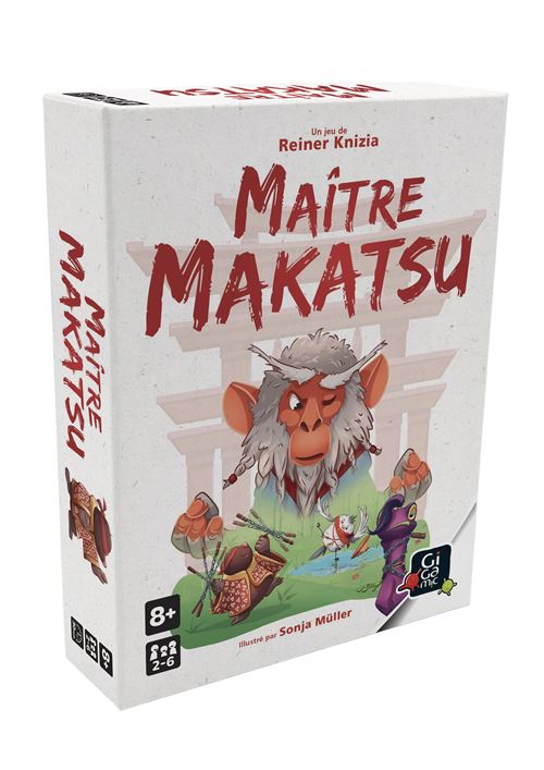 Jeu d'ambiance Gigamic Maître Makatsu