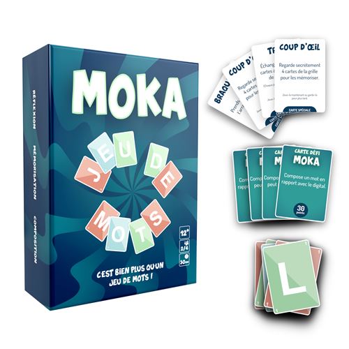 Jeu d'ambiance Gigamic Moka Le jeu de mots