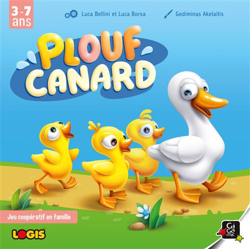 Jeu d'ambiance Gigamic Plouf Canard