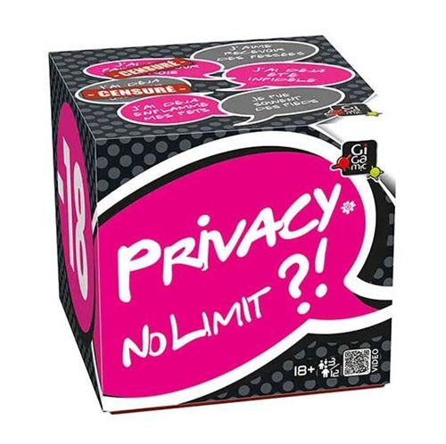 Jeu d'ambiance Gigamic Privacy No Limit