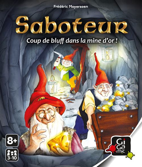 Jeu d'ambiance Gigamic Saboteur