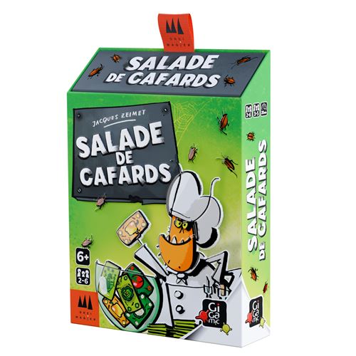 Jeu d'ambiance Gigamic Salade de Cafards