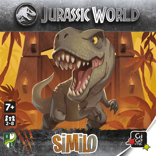 Jeu d'ambiance Gigamic Similo Jurassic World
