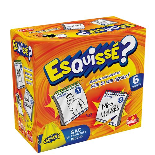 Jeu d'ambiance Goliath Esquissé Voyage